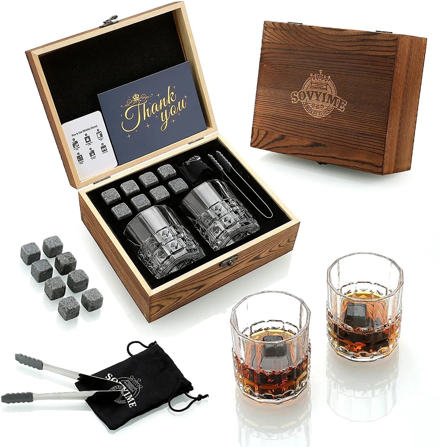 Whiskey Stones Set