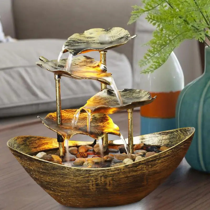 Lotus Cascade Fountain