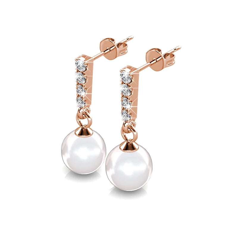Swarovski Pearl Dangles