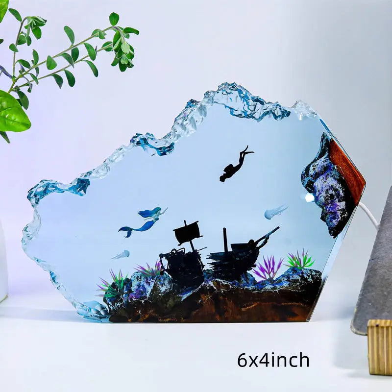 Seascape Scene Sculpture