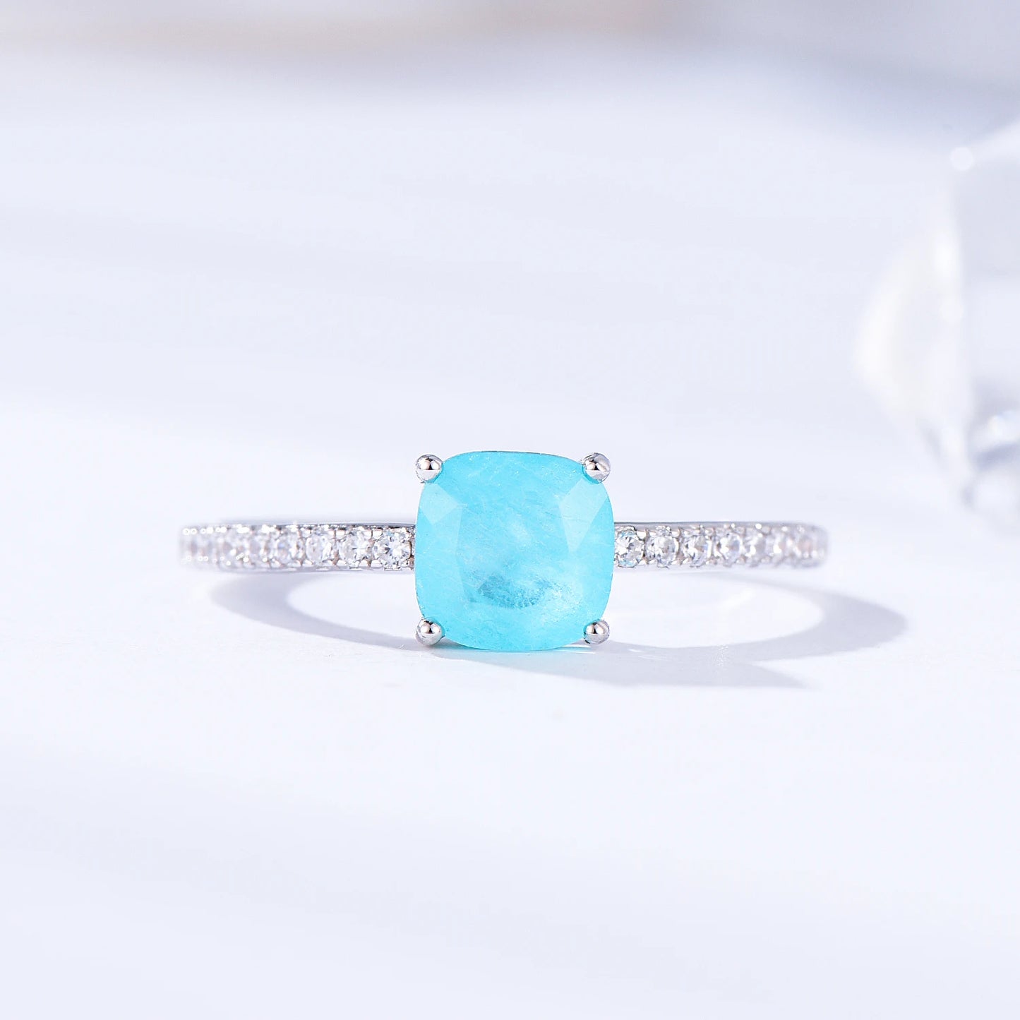 Brilliant Gemstone Ring