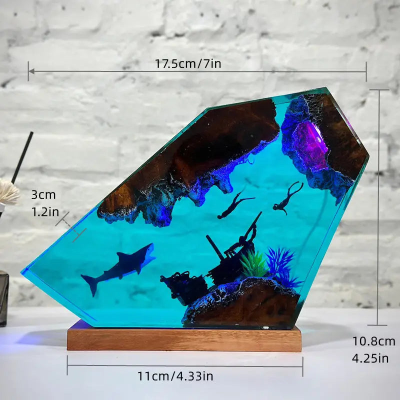 Seascape Scene Sculpture