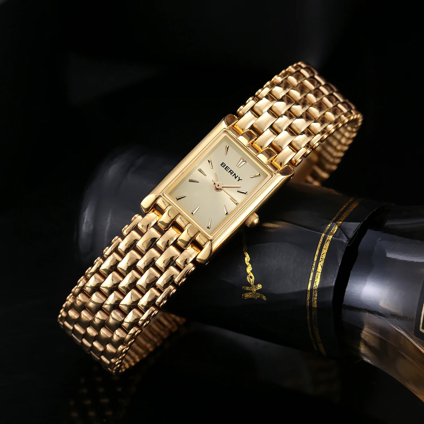 Casual Gold Watch