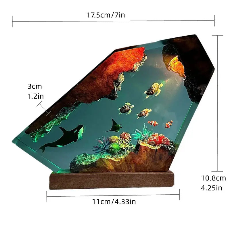 Seascape Scene Sculpture