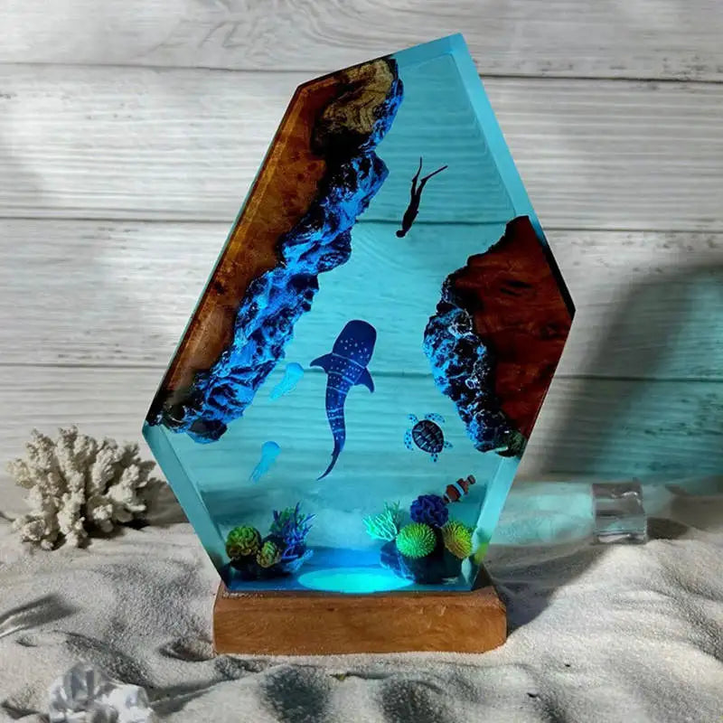 Seascape Scene Sculpture