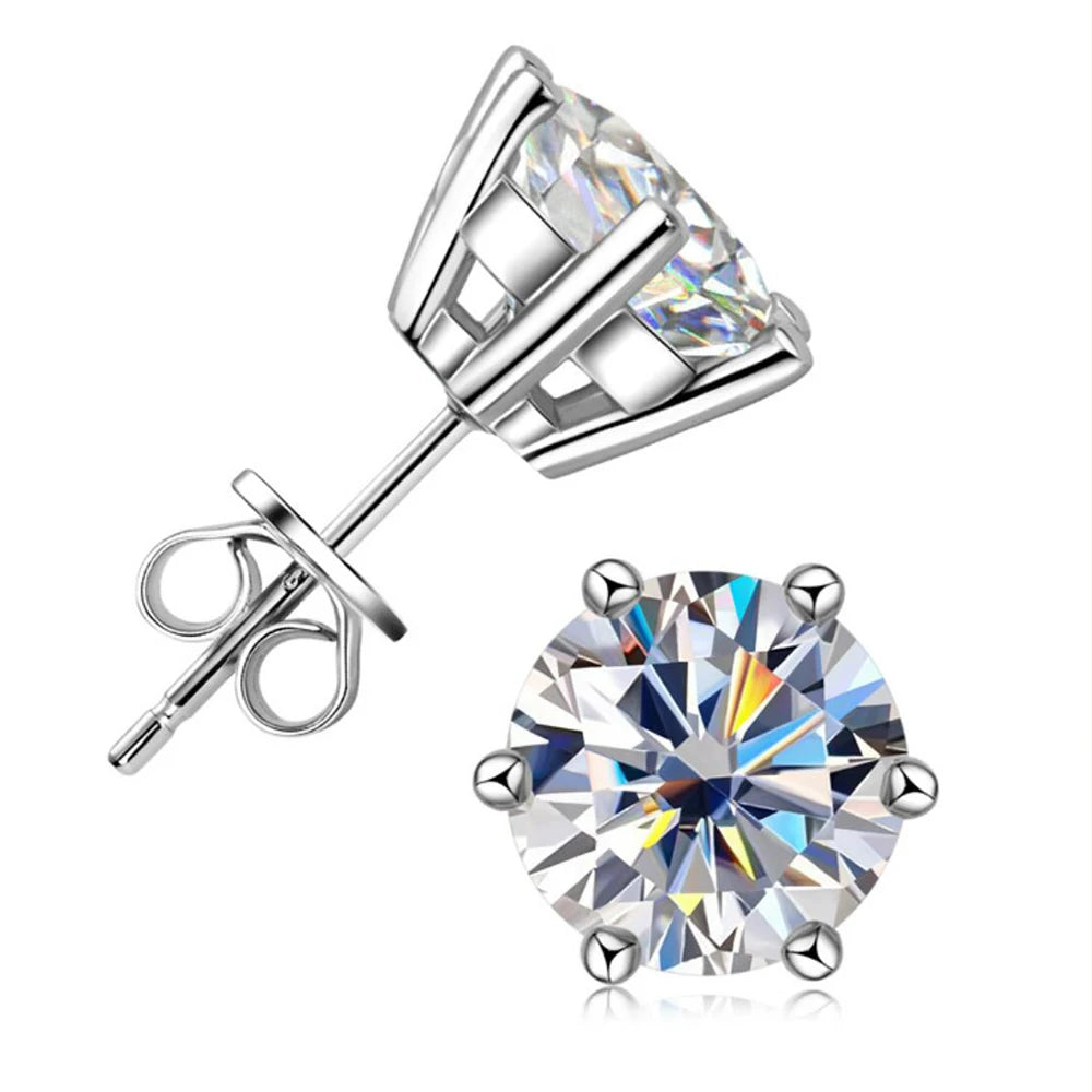 Brilliant Moissanite Earrings