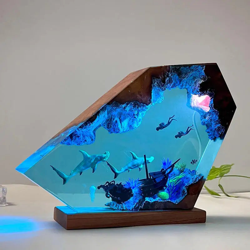 Seascape Scene Sculpture