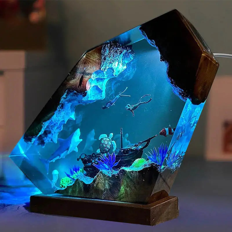 Seascape Scene Sculpture