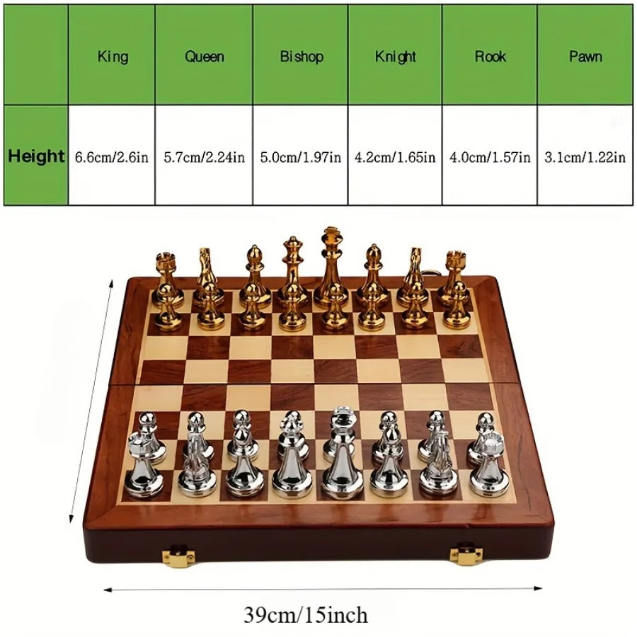 Luxury Folding Chess