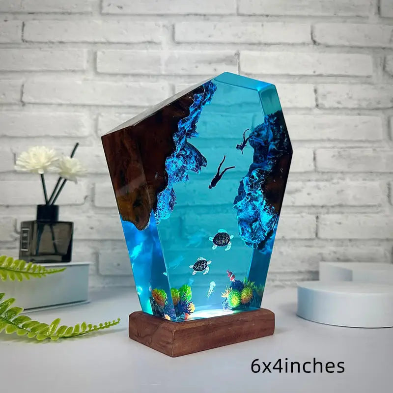 Seascape Scene Sculpture