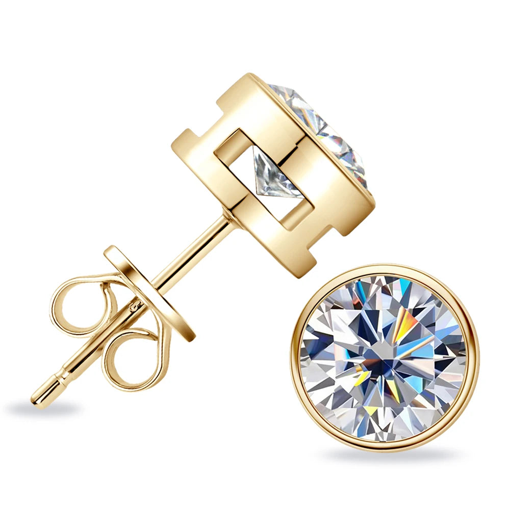 Brilliant Moissanite Earrings