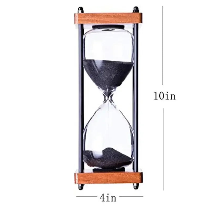 Elegant Hourglass Clock