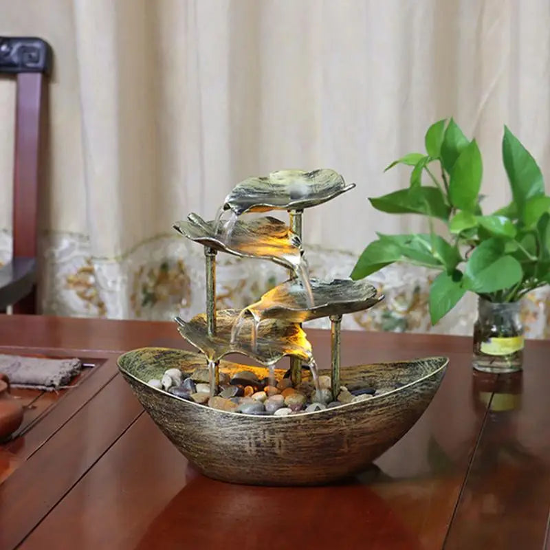 Lotus Cascade Fountain