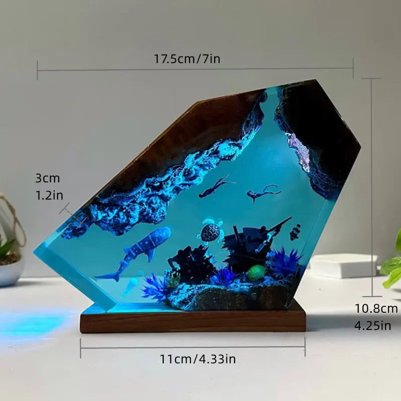 Seascape Scene Sculpture