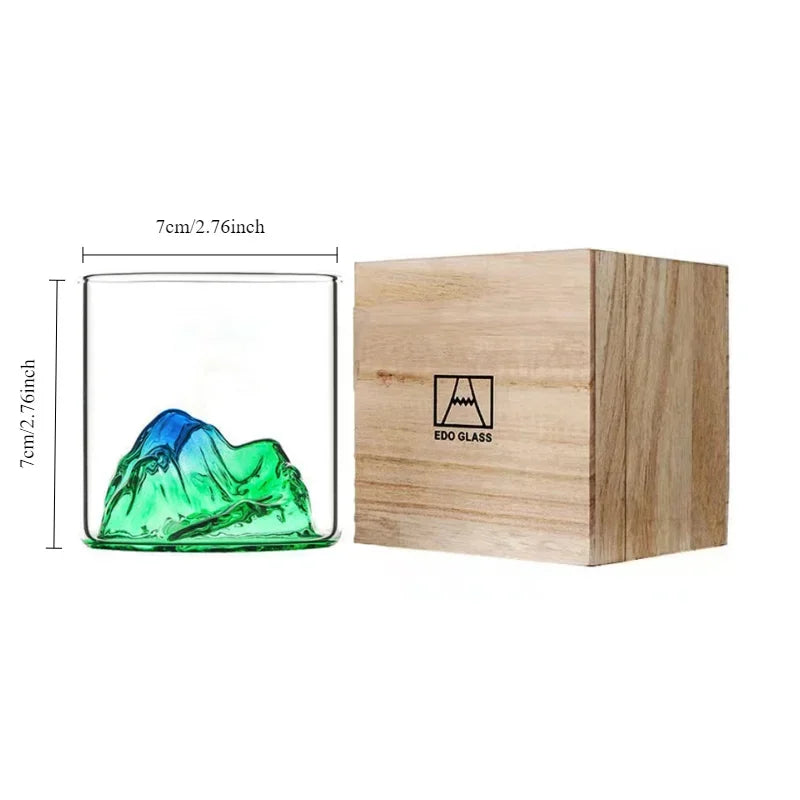 3D Mountain Glass