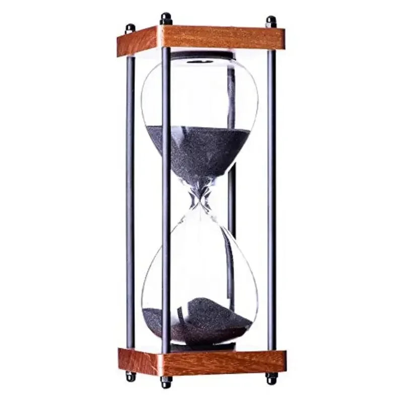 Elegant Hourglass Clock