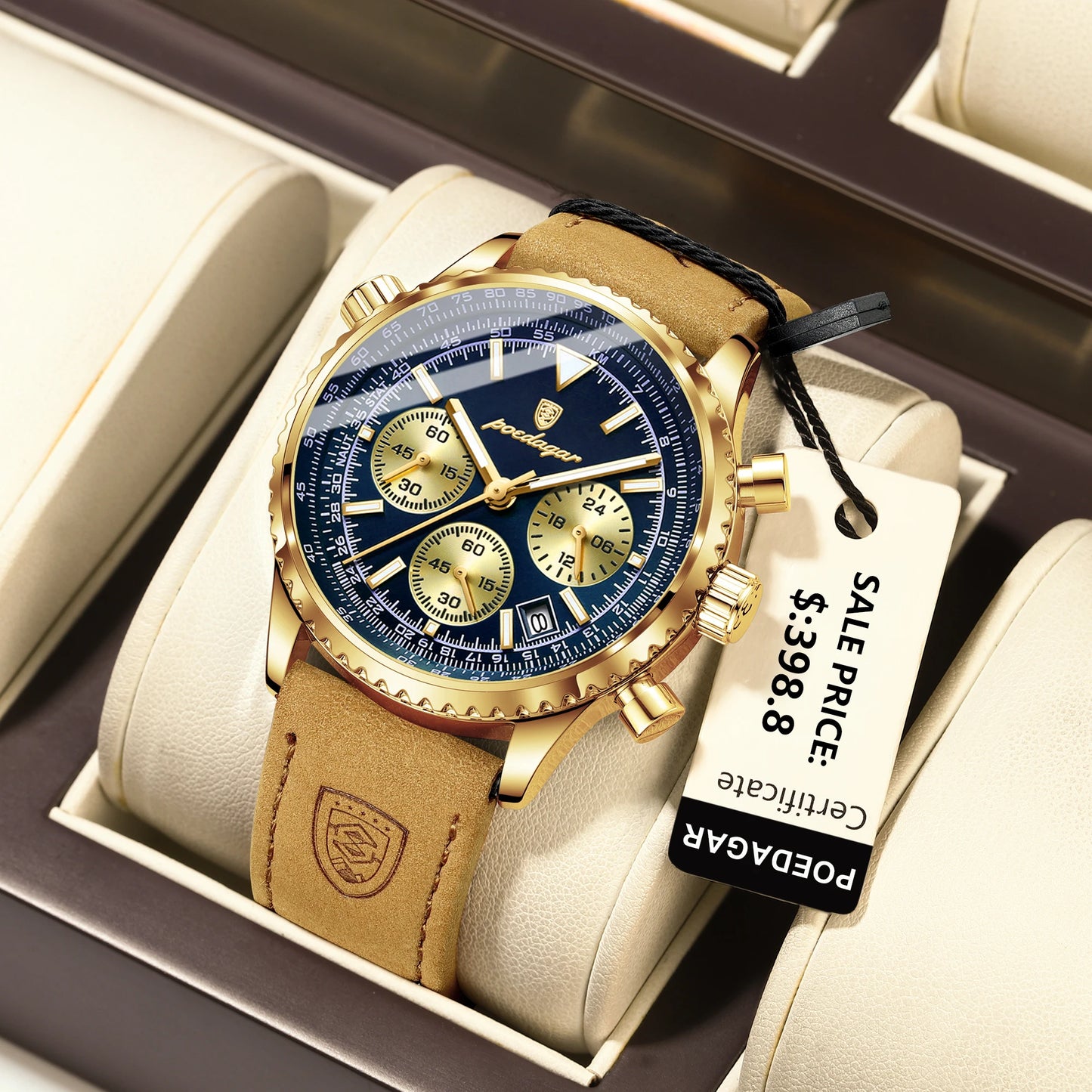 Men’s Leather Watch