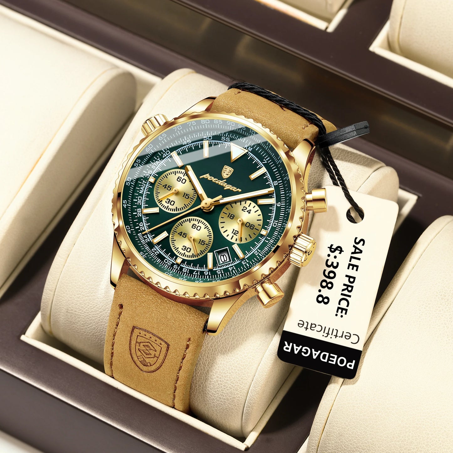 Men’s Leather Watch