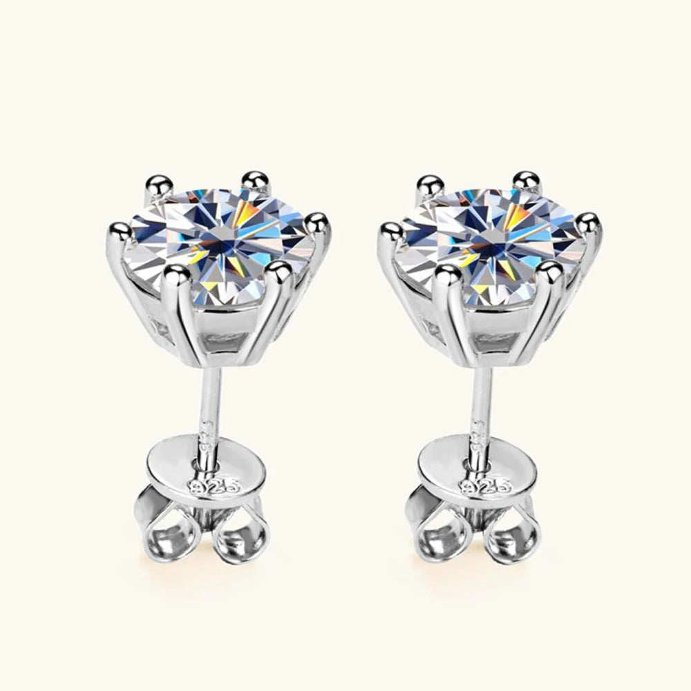 Brilliant Moissanite Earrings
