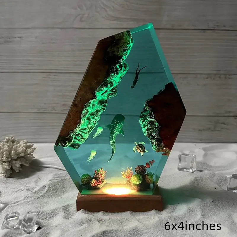 Seascape Scene Sculpture