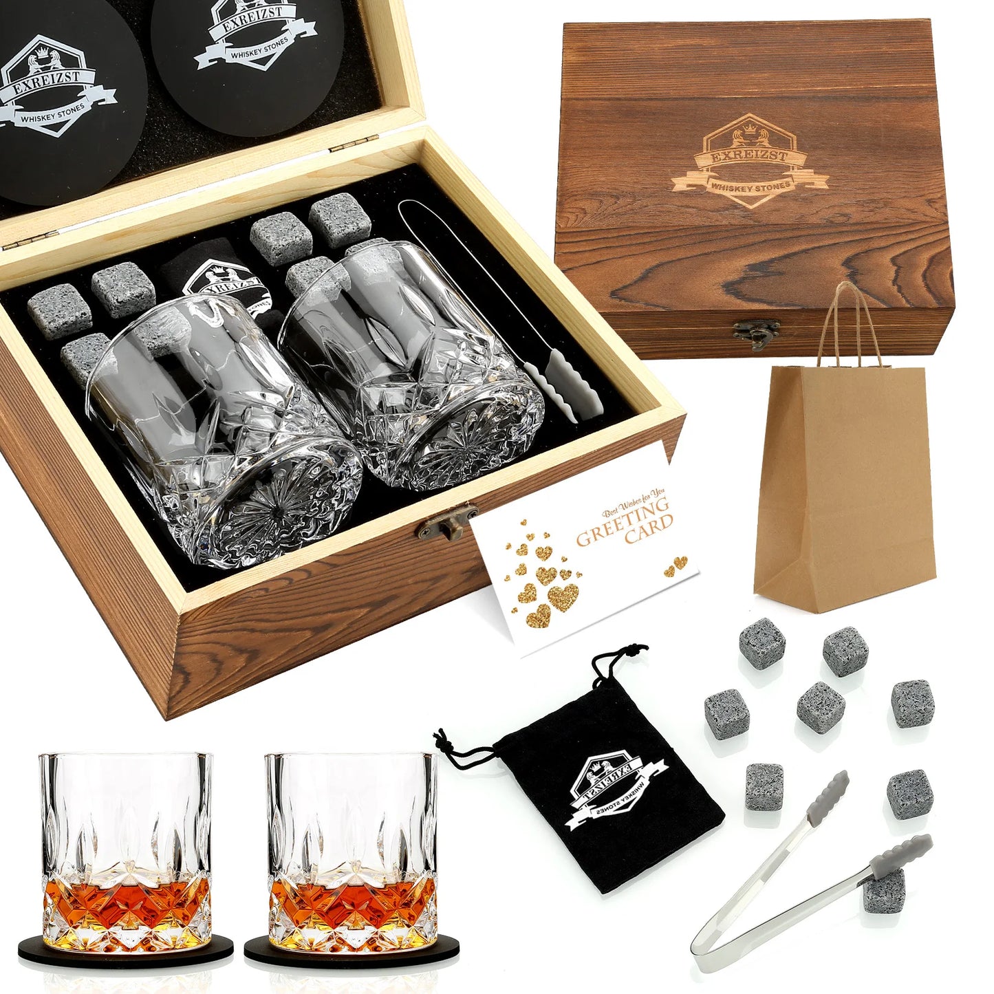 Whiskey Stones Set