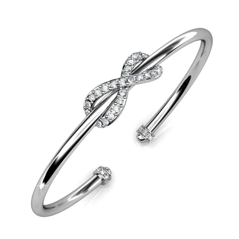 Swarovski Bow Bangles