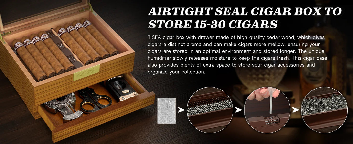 Luxury Cigar Storage