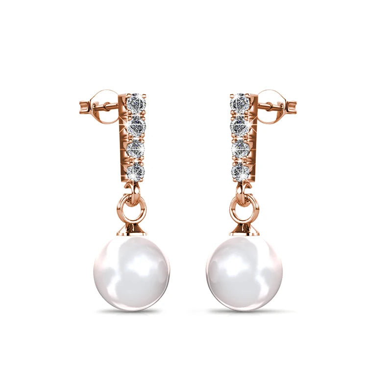 Swarovski Pearl Dangles