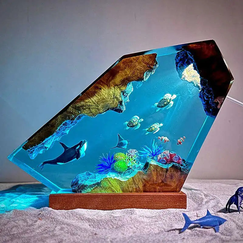 Seascape Scene Sculpture