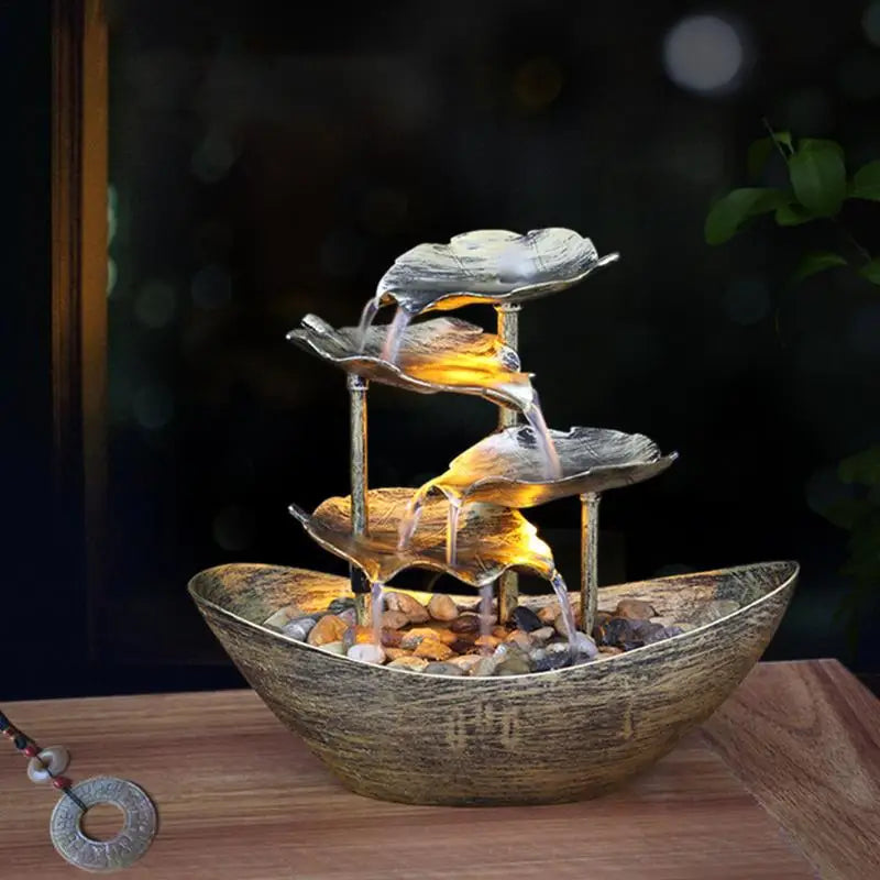 Lotus Cascade Fountain