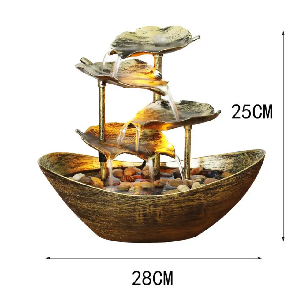 Lotus Cascade Fountain