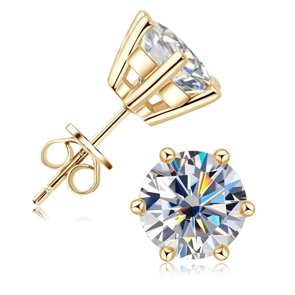 Brilliant Moissanite Earrings