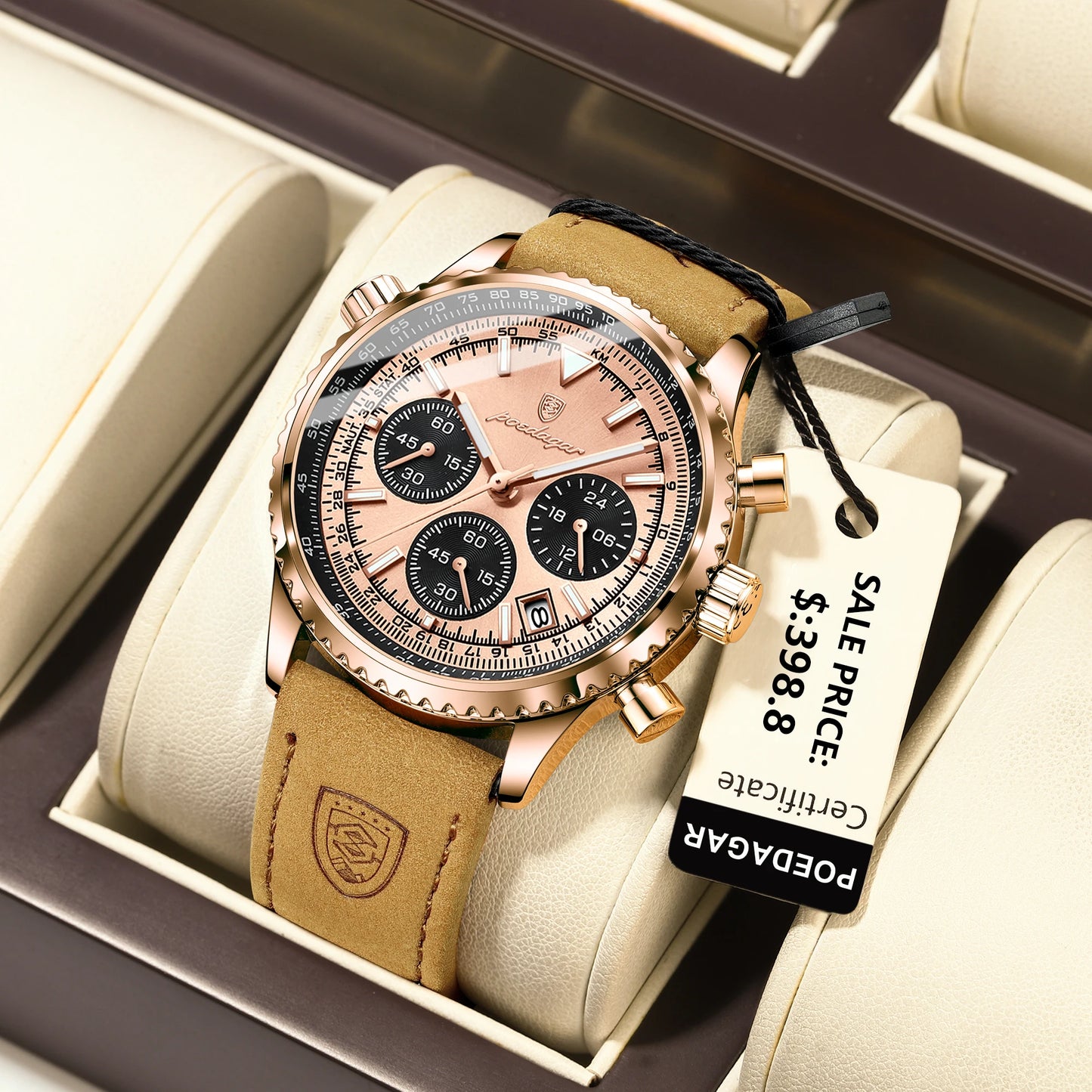 Men’s Leather Watch