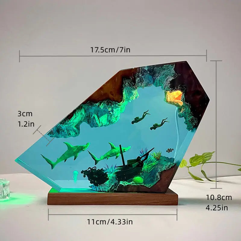 Seascape Scene Sculpture