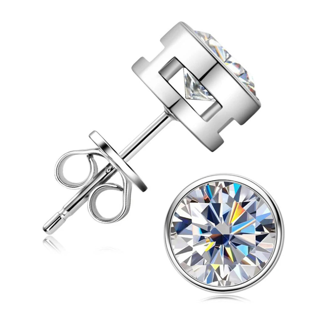 Brilliant Moissanite Earrings