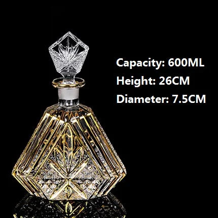 Decanter Crystal Glass