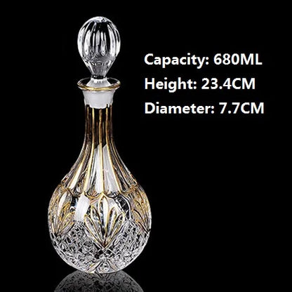 Decanter Crystal Glass