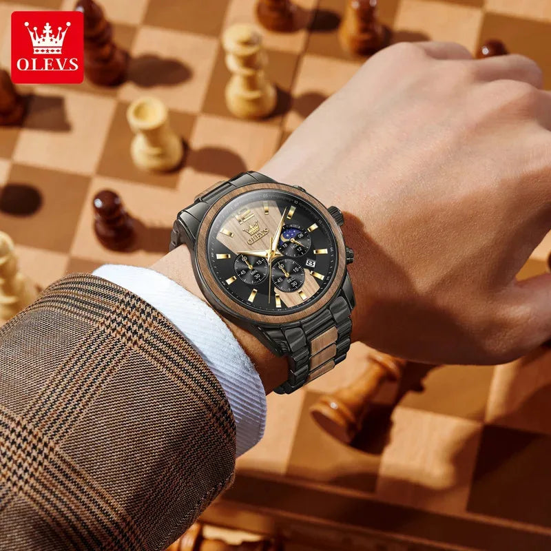 Luxe Men’s Timepiece