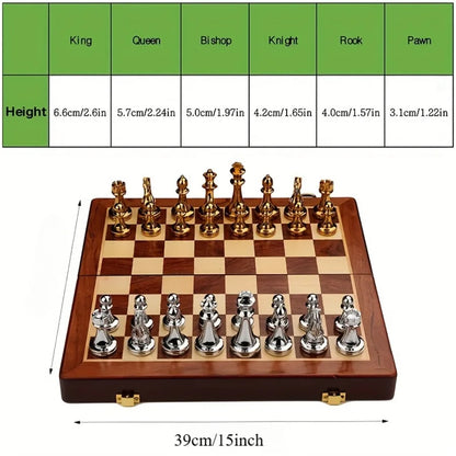 Luxury Folding Chess