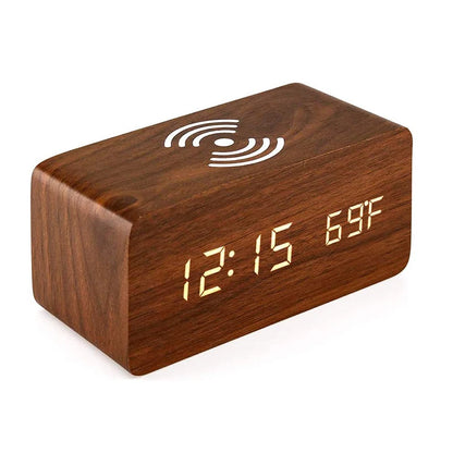 Smart Wooden Clock