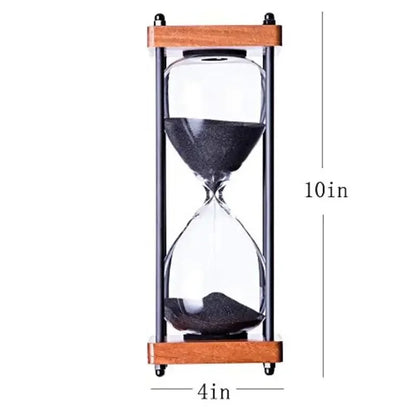 Elegant Hourglass Clock