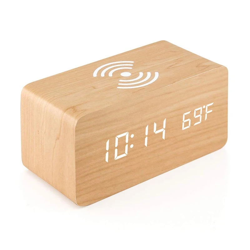 Smart Wooden Clock