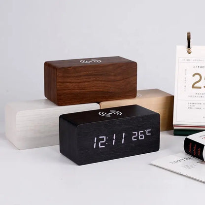 Smart Wooden Clock