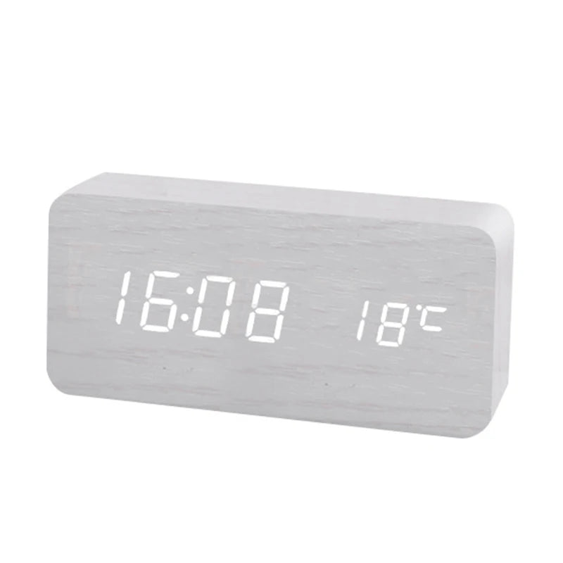 Smart Wooden Clock