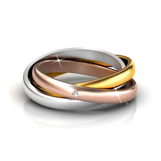 Swarovski Gold Ring