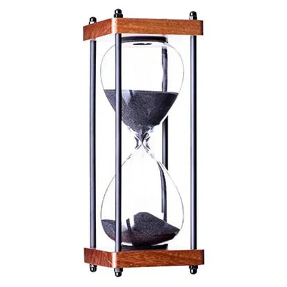 Elegant Hourglass Clock