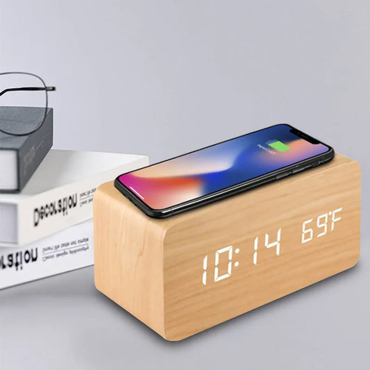 Smart Wooden Clock