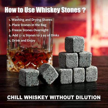 Whiskey Stones Set