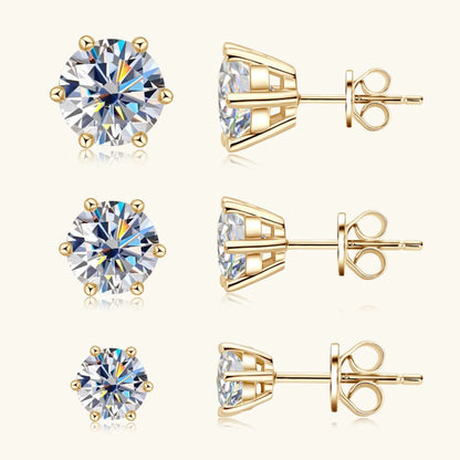 Brilliant Moissanite Earrings