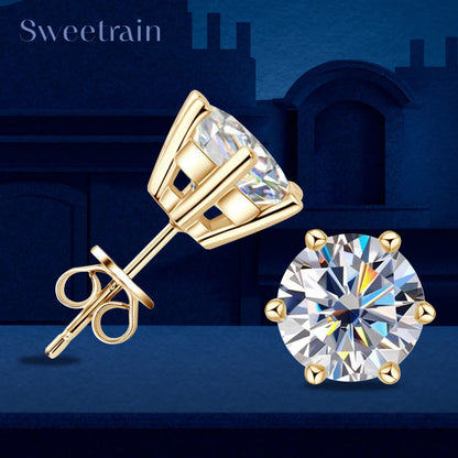 Brilliant Moissanite Earrings